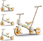 Baybee Novak 4 in 1 Baby Tricycle with Parent Handle for Kids 1.5-5 Years