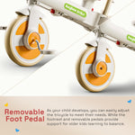 Baybee Novak 4 in 1 Baby Tricycle with Parent Handle for Kids 1.5-5 Years