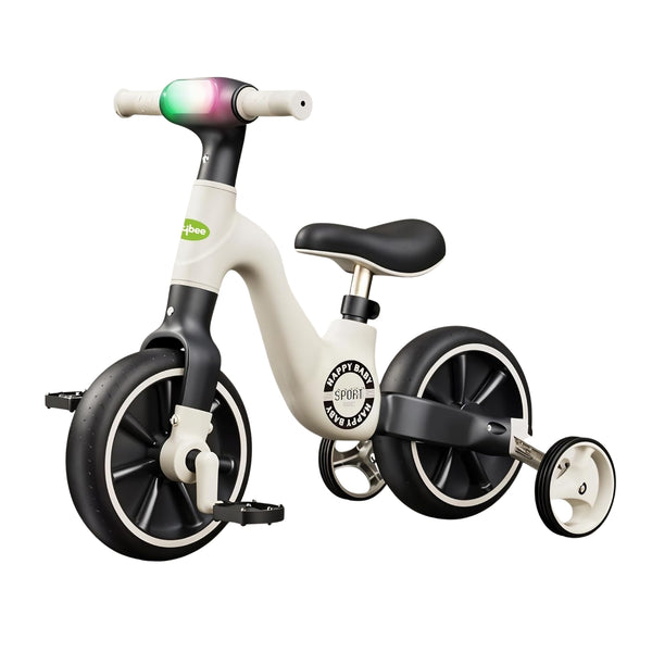 Baybee Buzzy Baby Tricycle 2-in-1 Balance Bike with Music for Kids 1-5 Years